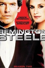 remington steele tv poster